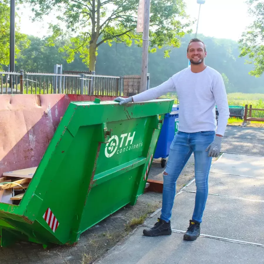 Bouwcontainer van Milieu Service Groep en TH Containers overname Ter Horst Groep